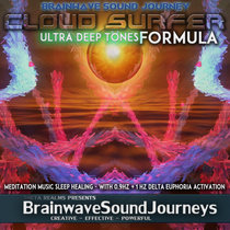 "Cloud Surfer" ULTRA BRAIN MASSAGE Binaural Beats | Meditation Music Sleep Healing cover art