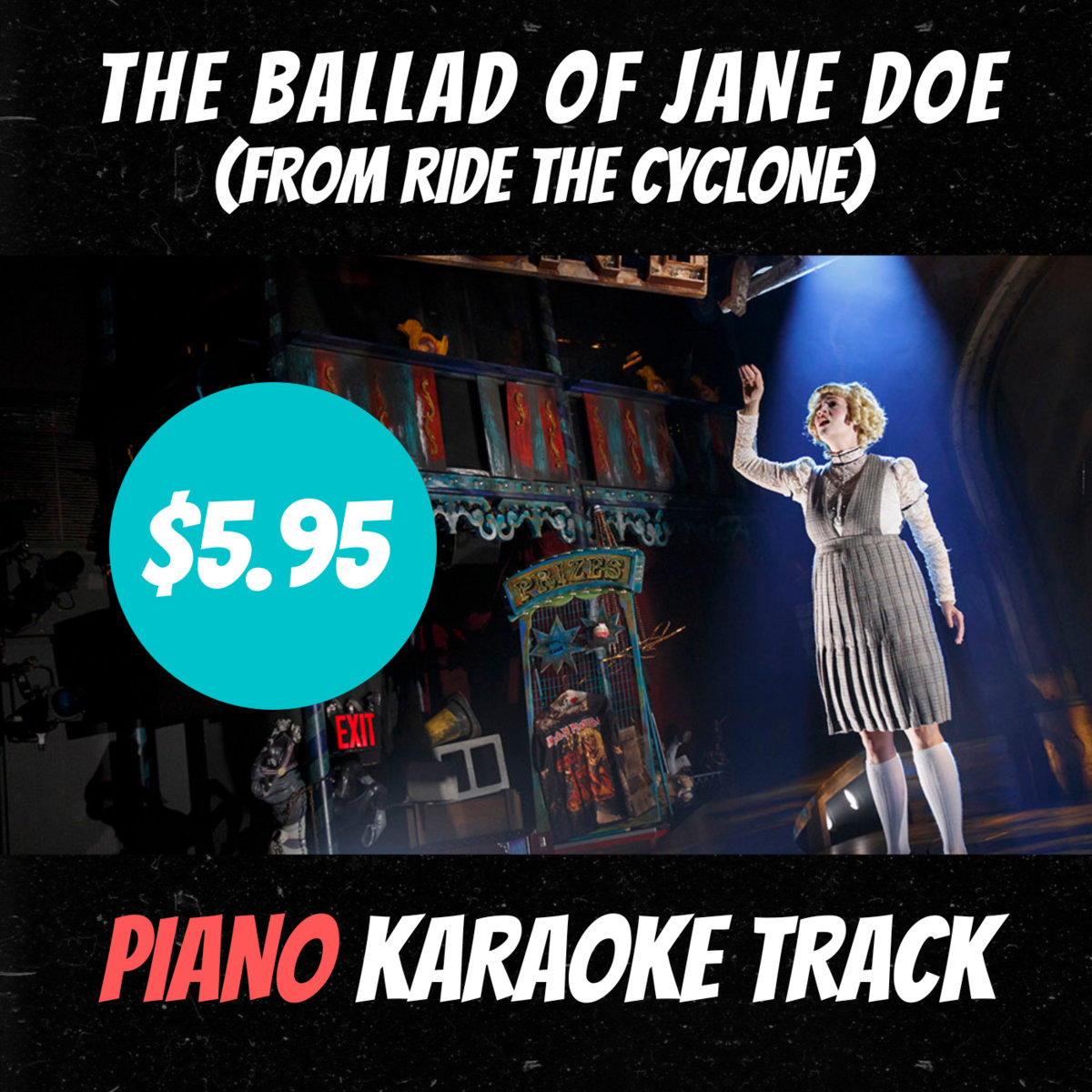 The Ballad of JD p.2 original PIANO karaoke Brooke Maxwell/Jacob