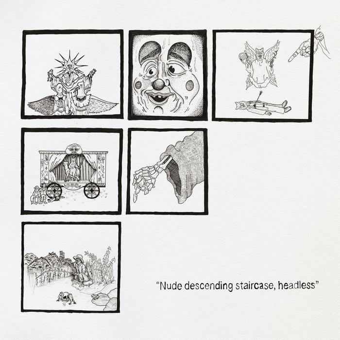 teen suicide - Nude descending staircase headless