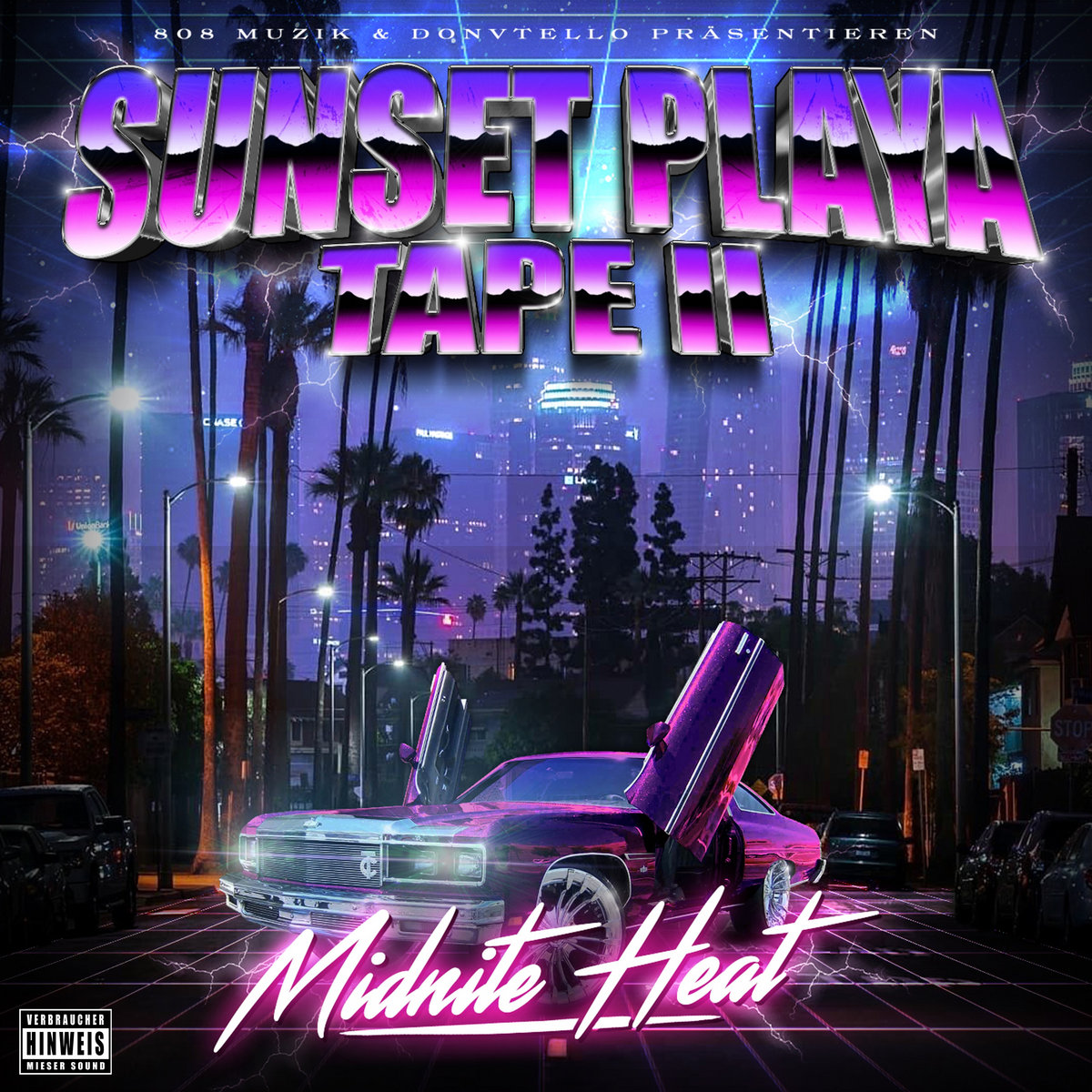 SUNSET PLAYA TAPE 2 (MIDNITE HEAT) | DONVTELLO | 808 MUZIK