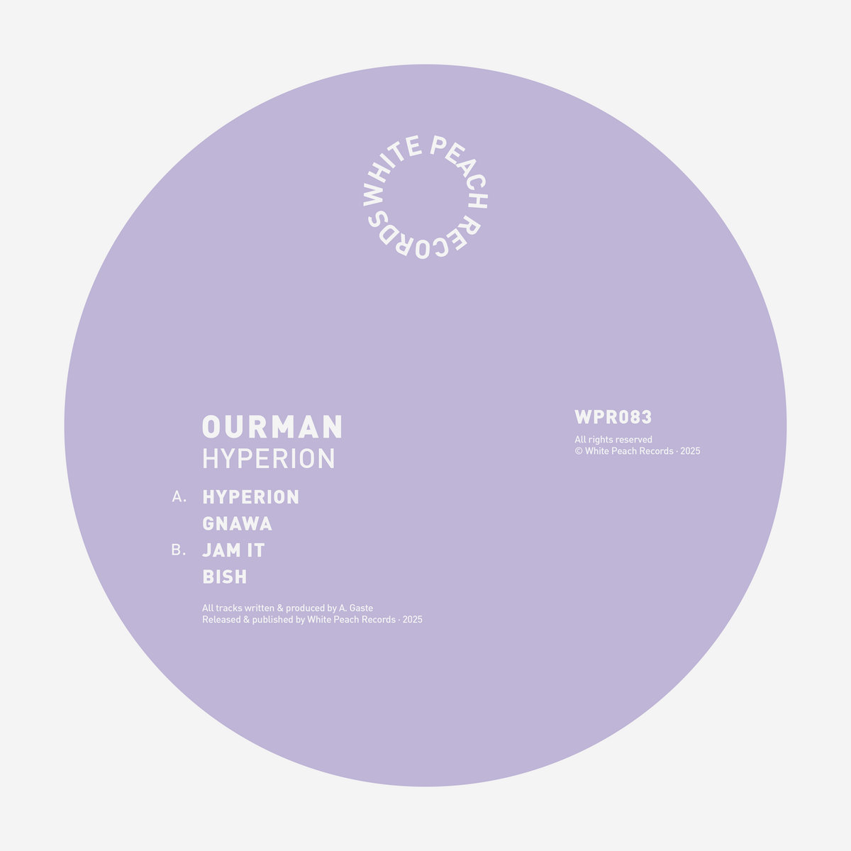 ♡♡ WPR080 - 3310 | Hijinx & DE-TÜ | White Peach