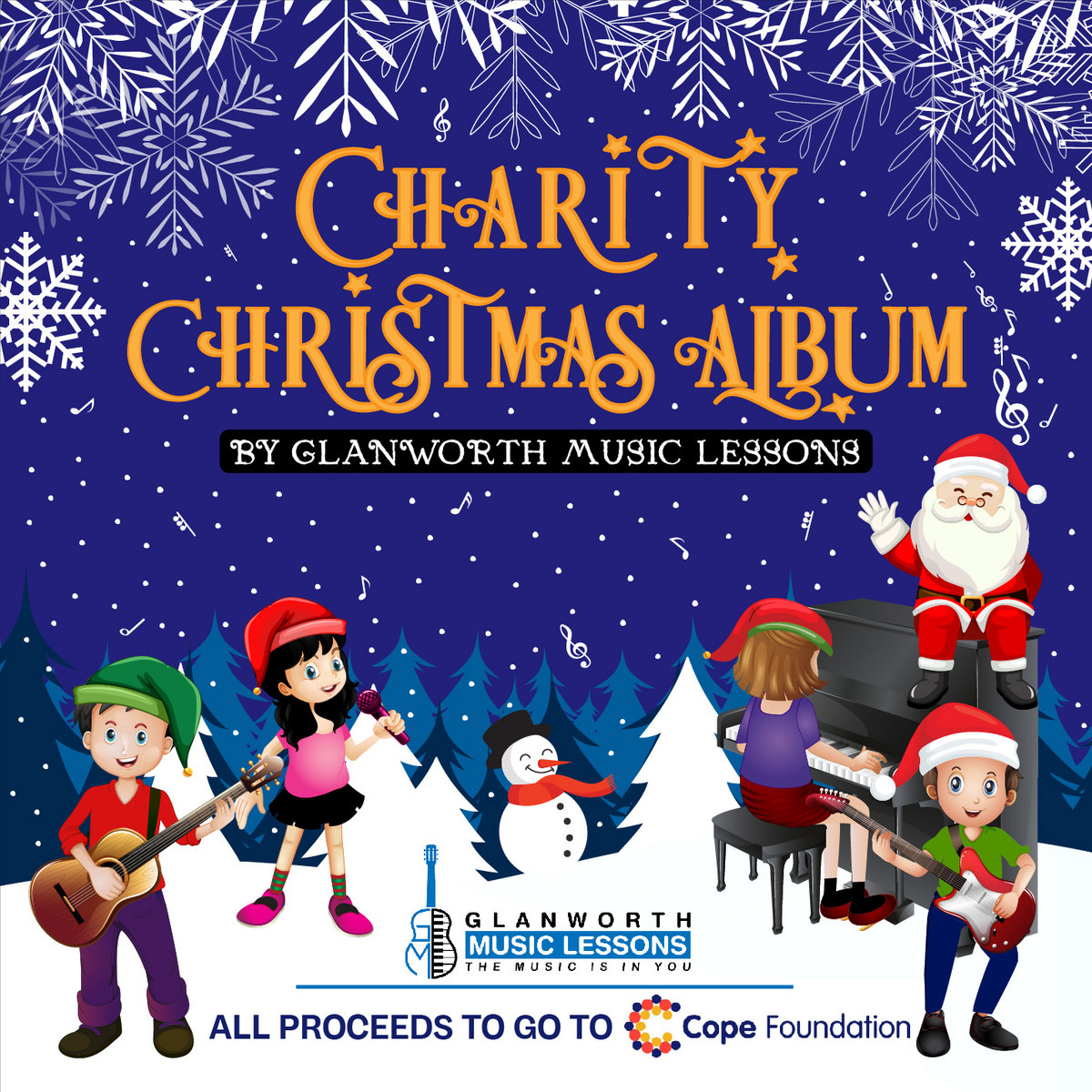 Charity Christmas Album 2021 cover