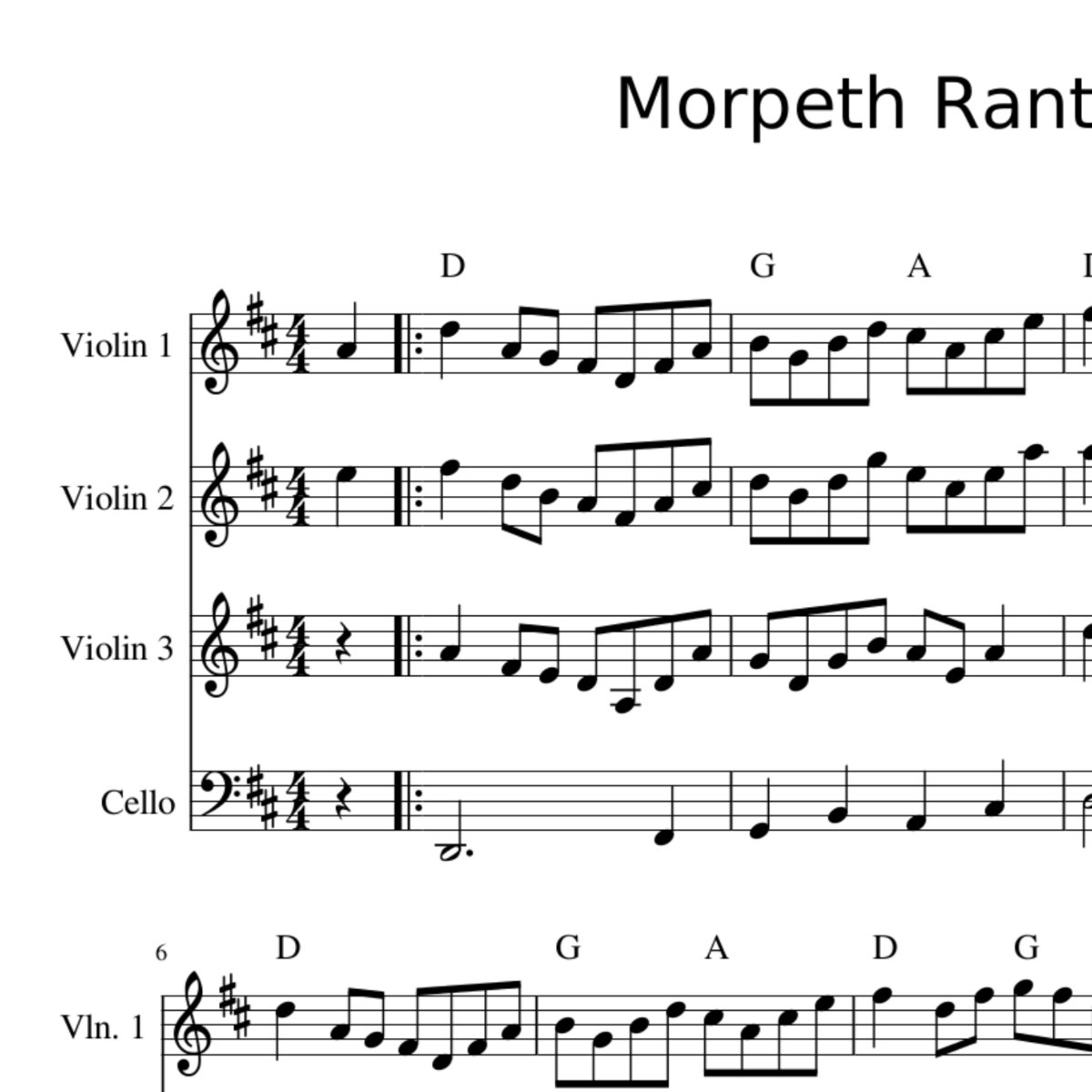 morpeth rant harmony parts and bass part sheet music celtic sheet music parts