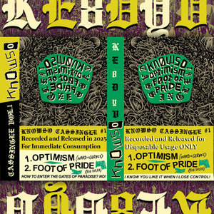 CASSINGLE #1: OPTIMISM & FOOT OF PRIDE cover