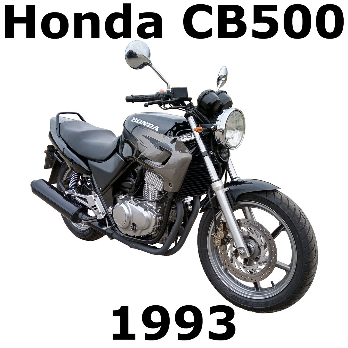 Honda CB500 1993 standard motorcycle Krampfstadt Studio
