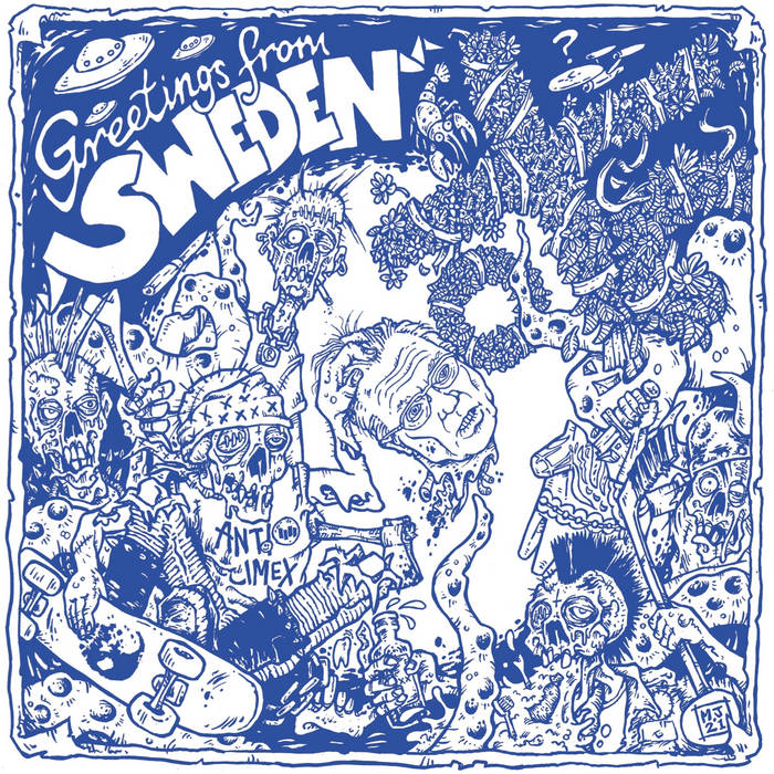 V/A - Greetings From Sweden - Quarantined Hardcore vol 1 LP QHC001