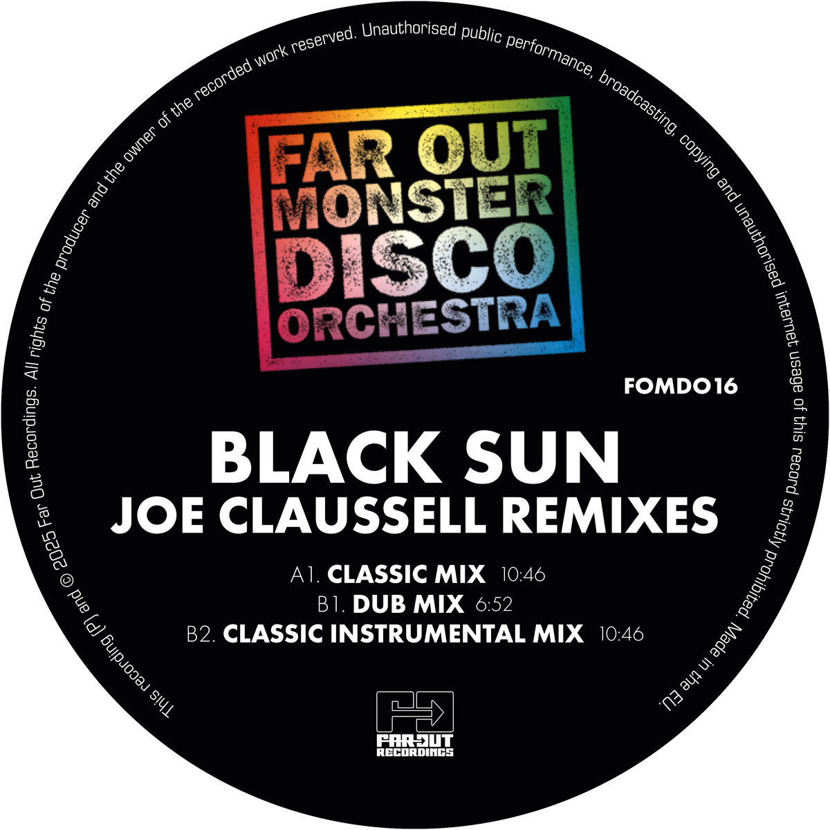 Black Sun (Joe Claussell's Dub Mix)