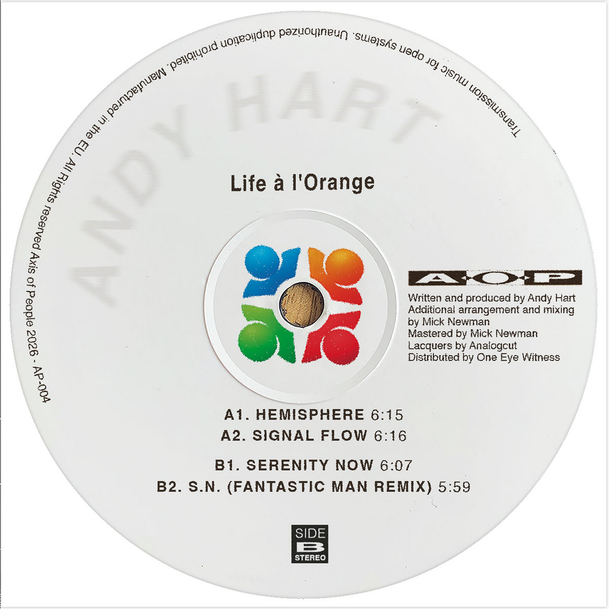 Life à l'Orange | Andy Hart | Axis of People
