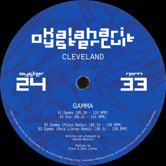 Cleveland - Gamma (OYSTER24) | Cleveland, Piezo, Beta Librae