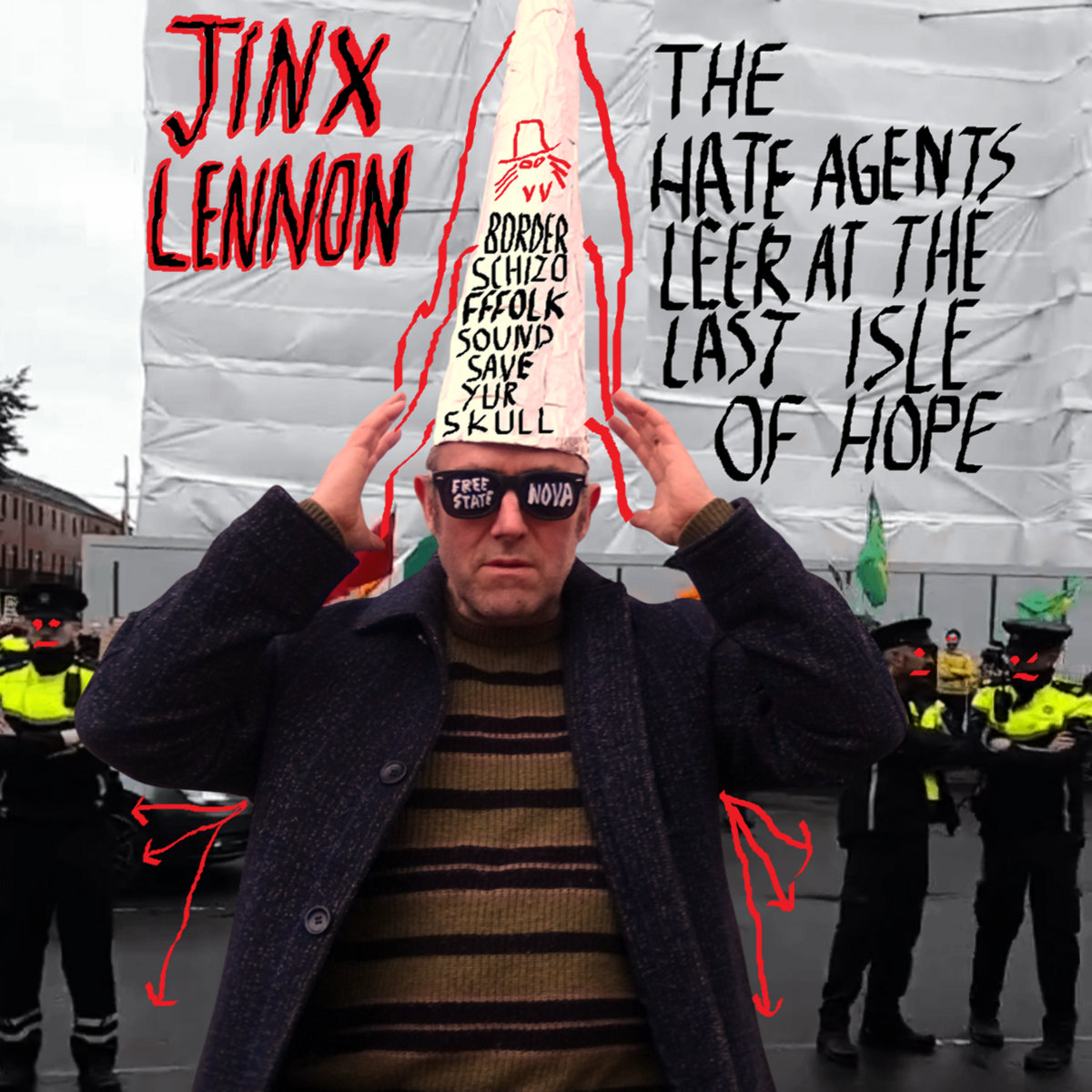 The Hate Agents Leer At The Last Isle Of Hope cover