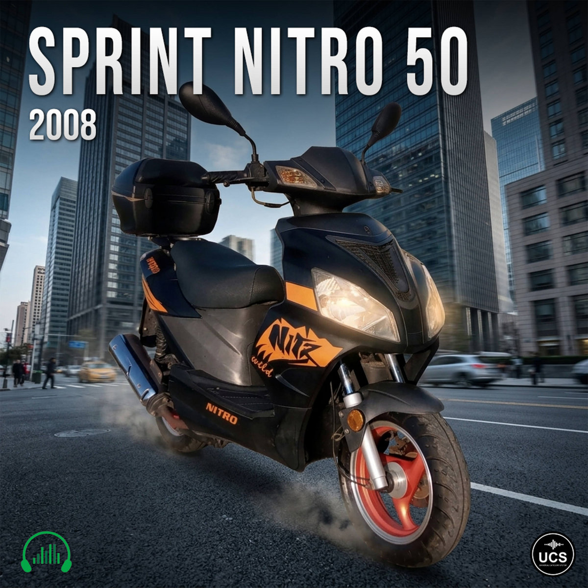 Sprint Nitro 50 2008 scooter motorcycle