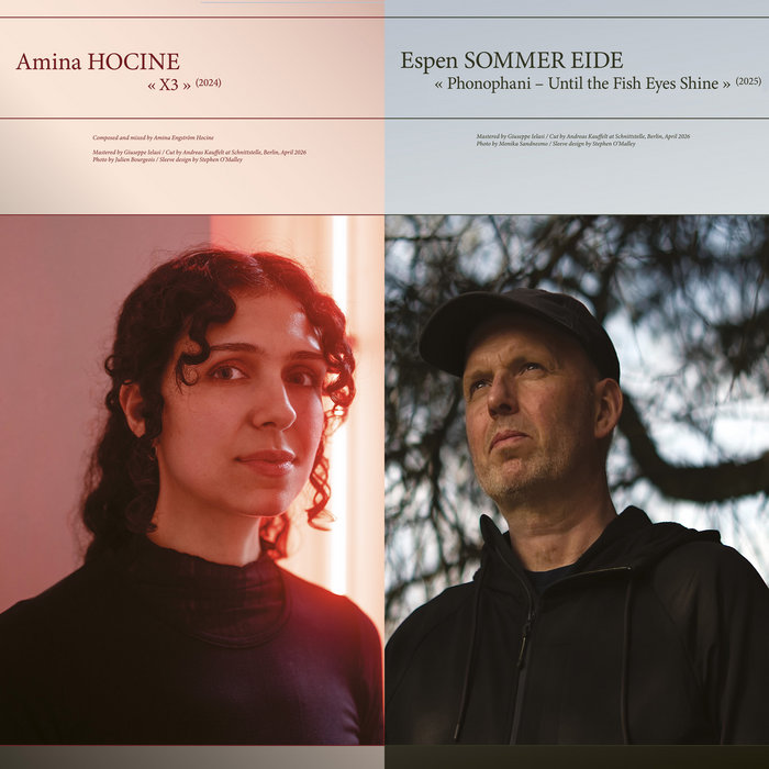 Pochette de X3 / Phonophani – Until the Fish Eyes Shine par Amina Hocine / Espen Sommer Eide