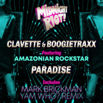 Clavette & Boogietraxx feat. Amazonian Rockstar - Paradise EP cover art