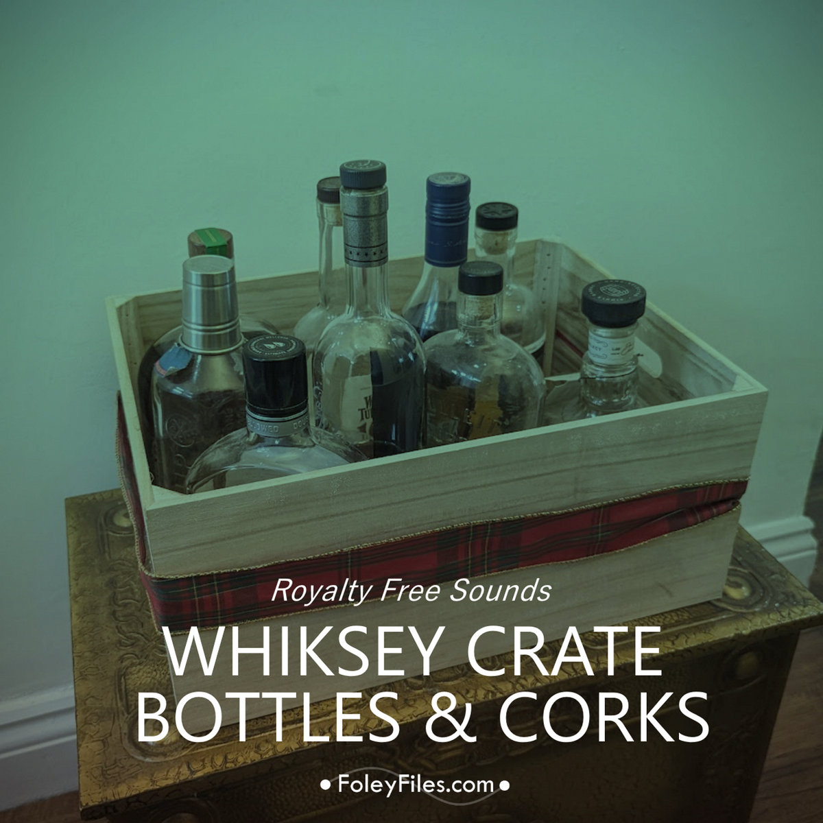Whiskey Crate Corks & Bottles FoleyFiles
