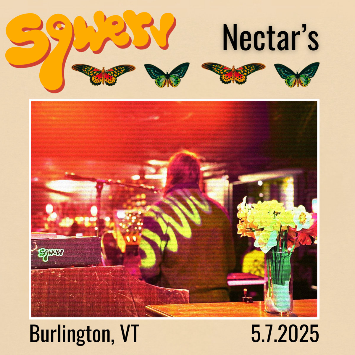 Dupuy Berberian 「Nectars」 Live Sqwerv: 5/7/2025 | Nectar's | Burlington, VT | Sqwerv