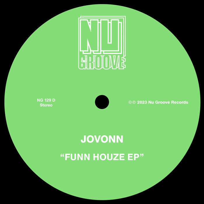 Funn Houze EP | Jovonn | Nu Groove Records