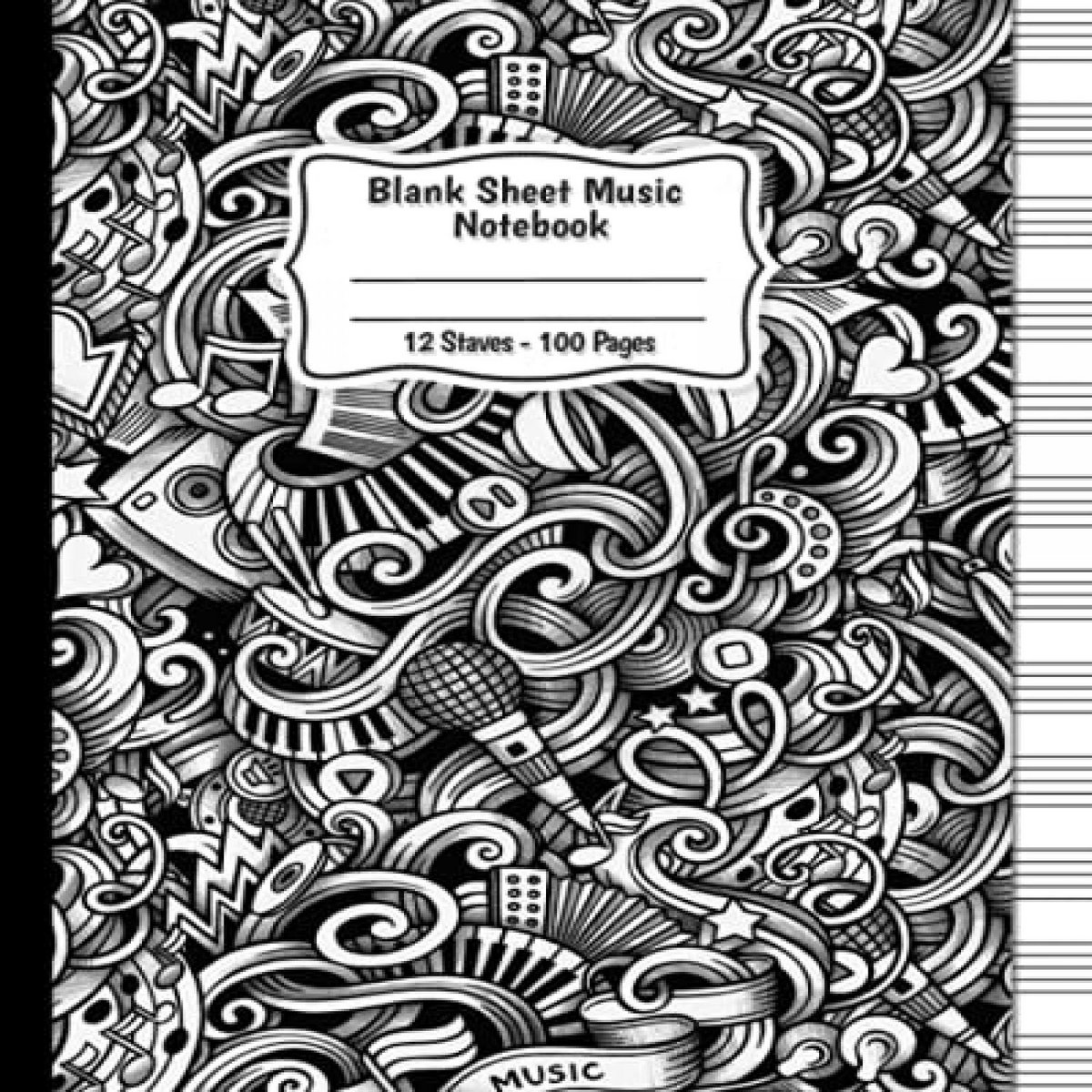 [Get] [EPUB KINDLE PDF EBOOK] Blank Sheet Music Notebook: Manuscript ...