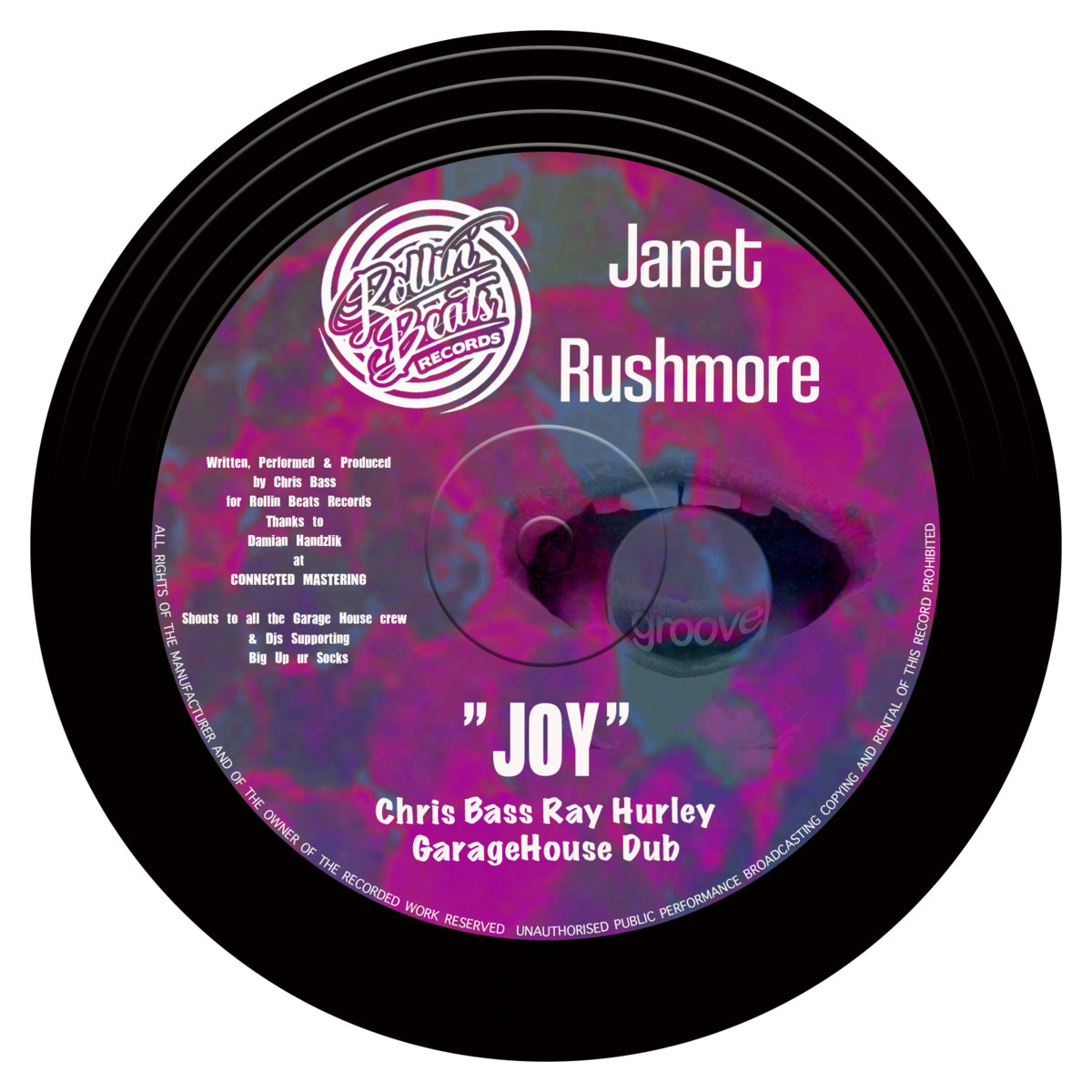 Janet Rushmore - Joy - Chris Bass Ray Hurley GarageHouse Dub