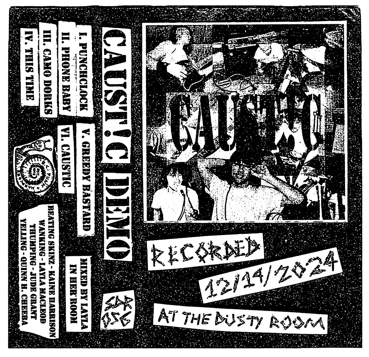 CAUSTIC - Demo 2025 | Caustic | Slow Death Records