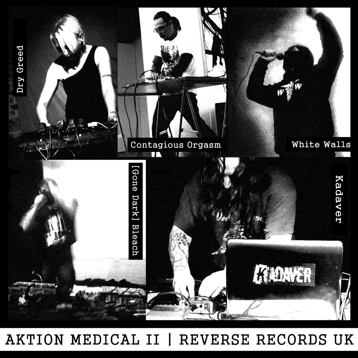RRUK005 AKTION MEDICAL II FEAT; DRY GREED, CONTAGIOUS ORGASM, WHITE