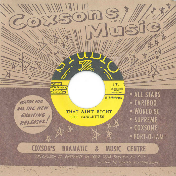 洋楽 A Deh Pon Dem / Soulettes (Coxsone Blank A Deh Pon Dem / Soulettes (Coxsone Blank Bob Marley