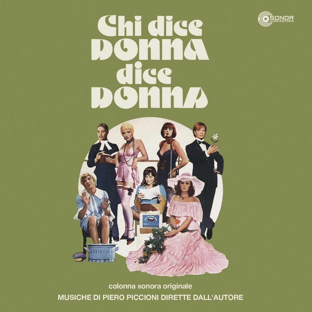 CHI DICE DONNA DICE DONNA OST Piero Piccioni Sonor Music Editions CHI DICE DONNA DICE DONNA OST Piero Piccioni Sonor Music Editions