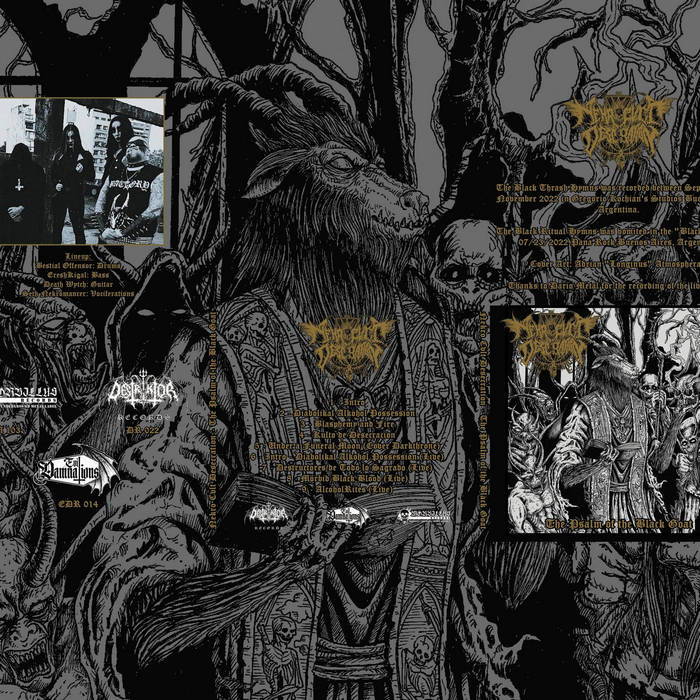 NEKRO CVLT DESECRATION - THE PSALM OF THE BLACK GOAT EP MMXXIII