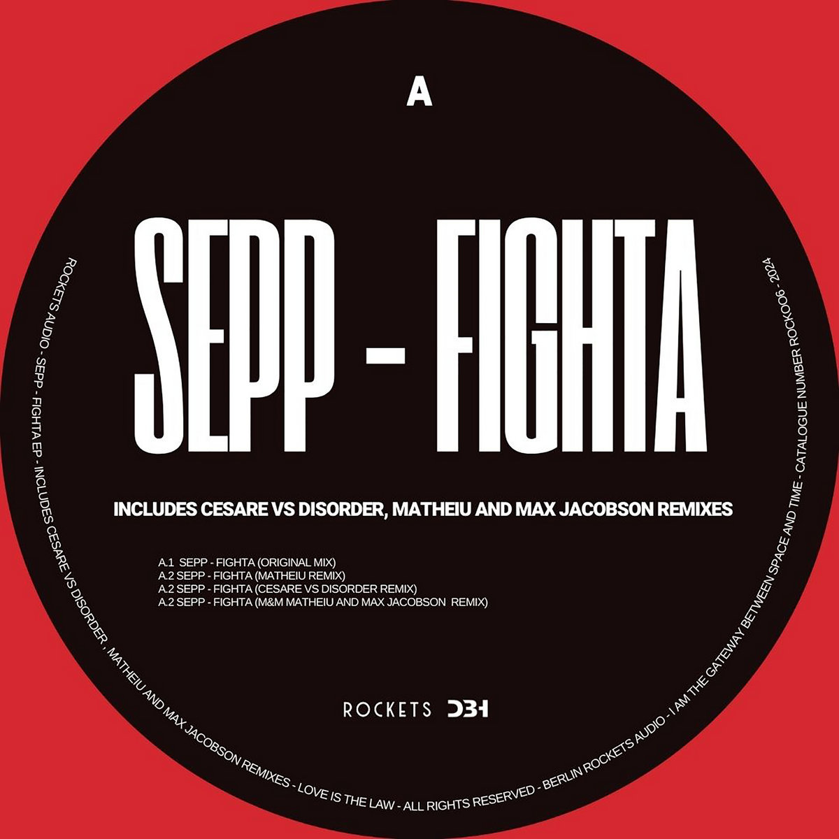 ROCK006 / Sepp - Fighta Ep Includes Cesare vs Disorder and