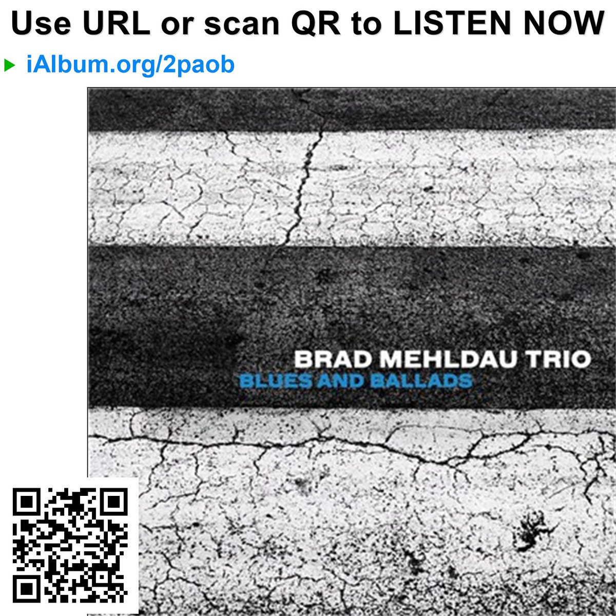 その他 sealed Blues & Ballads Brad Mehldau Trio Blues and Ballads | Brad Mehldau Trio