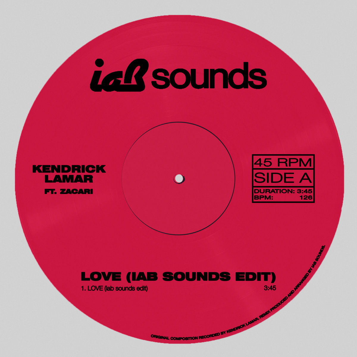 LOVE. (iab sounds® edit) - Kendrick Lamar ft. Zacari | iab sounds®