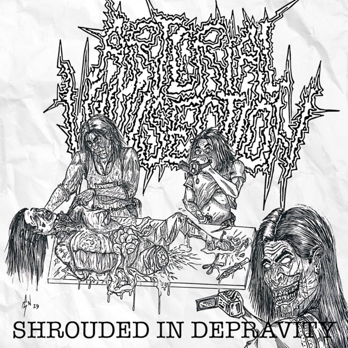 Depravity デスメタル death l Shrouded in Depravity | Arterial Vivisection