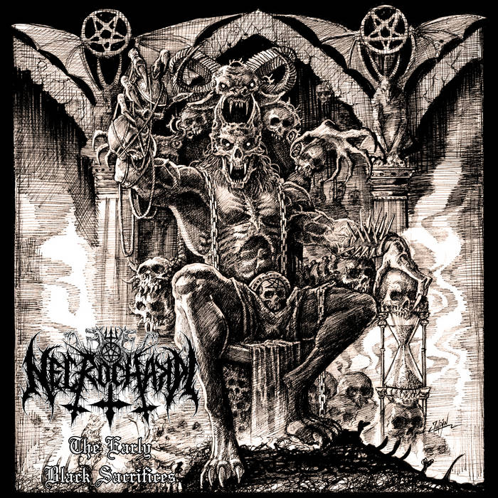 NECROCHAKAL “The Early Black Sacrifices” Digipak | Tribulacion