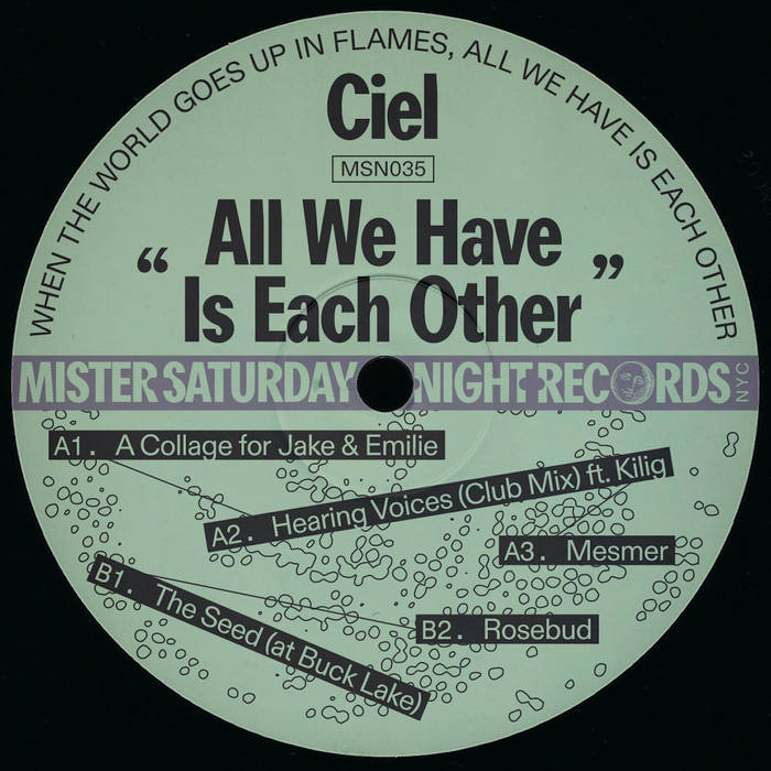 All we have is each other ciel