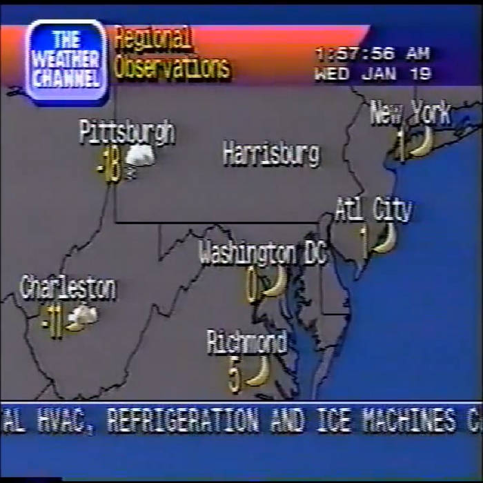 "your local 36hour forecast from the national weather service" 自然