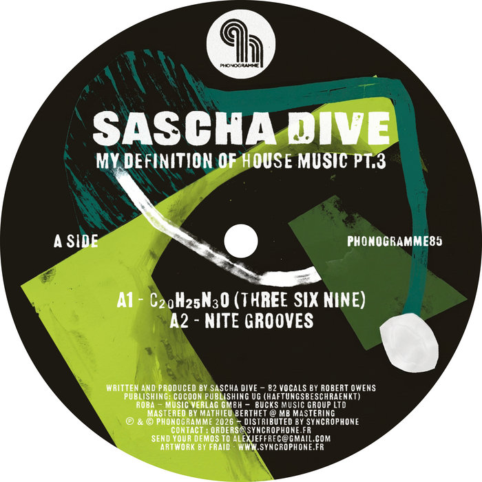 Pochette de My Definition of House Music Part 3 par Sascha Dive