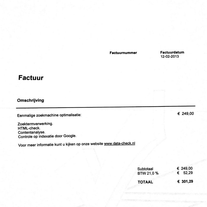 Voorbeeld Factuur Word Gratis Downloaden  Chandwan  rianighriso