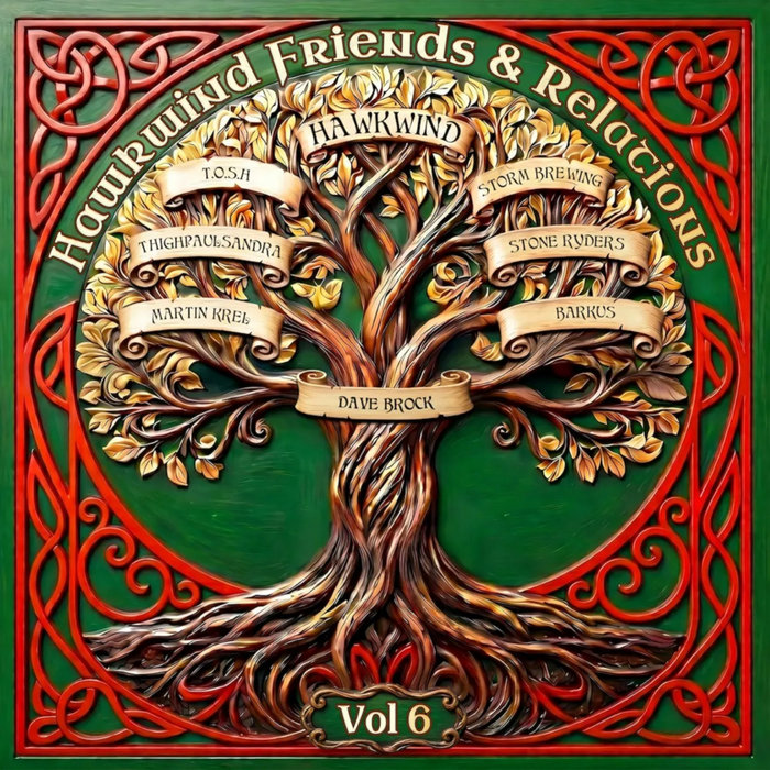 Pochette de Friends & Relations: Vol.6 par Hawkwind