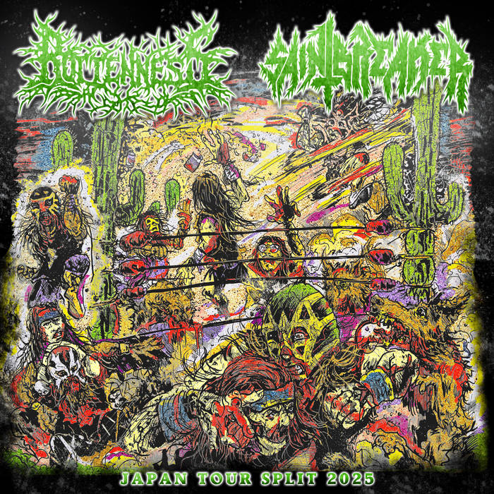 Rottenness / SaintBreaker Japan Tour Split 2025 [EP] | SaintBreaker