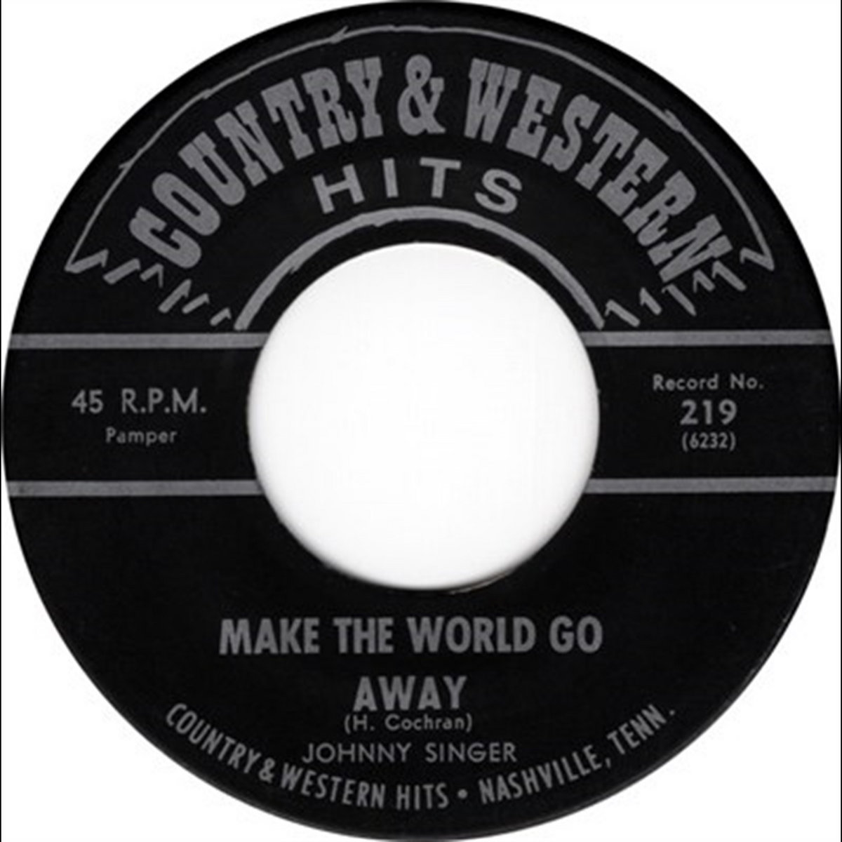 Make The World Go Away Troubles Back In Town | Johnny Singer
