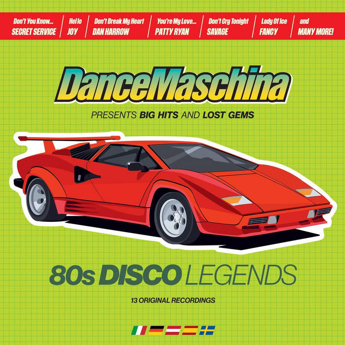 VA - DanceMaschina: 80s Disco Legends | Maschina Records
