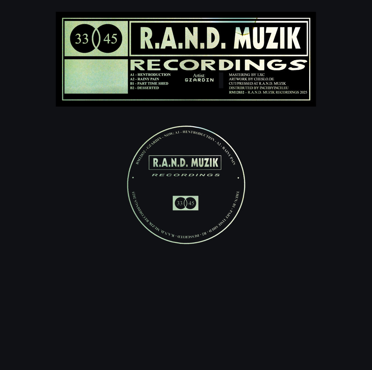 RM12032 | Gzardin | R.A.N.D. Muzik Recordings