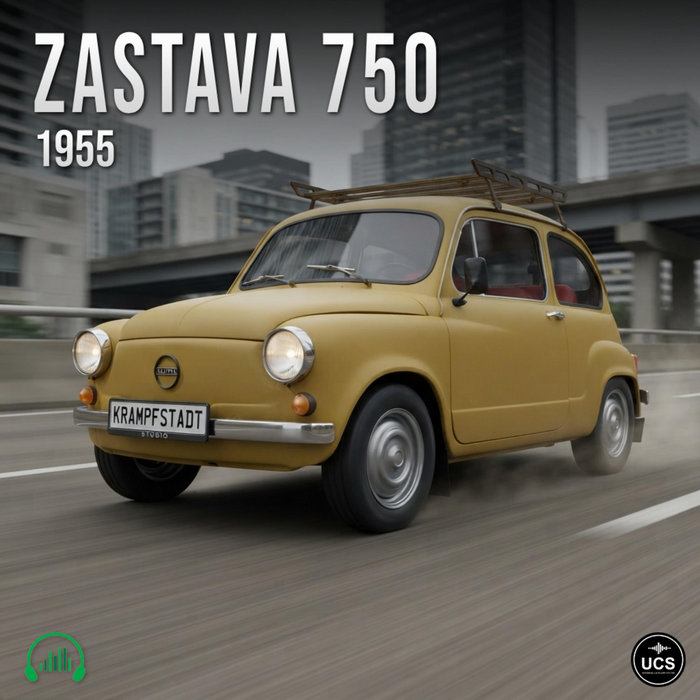 Zastava 750 1955 subcompact supermini car | Krampfstadt Studio