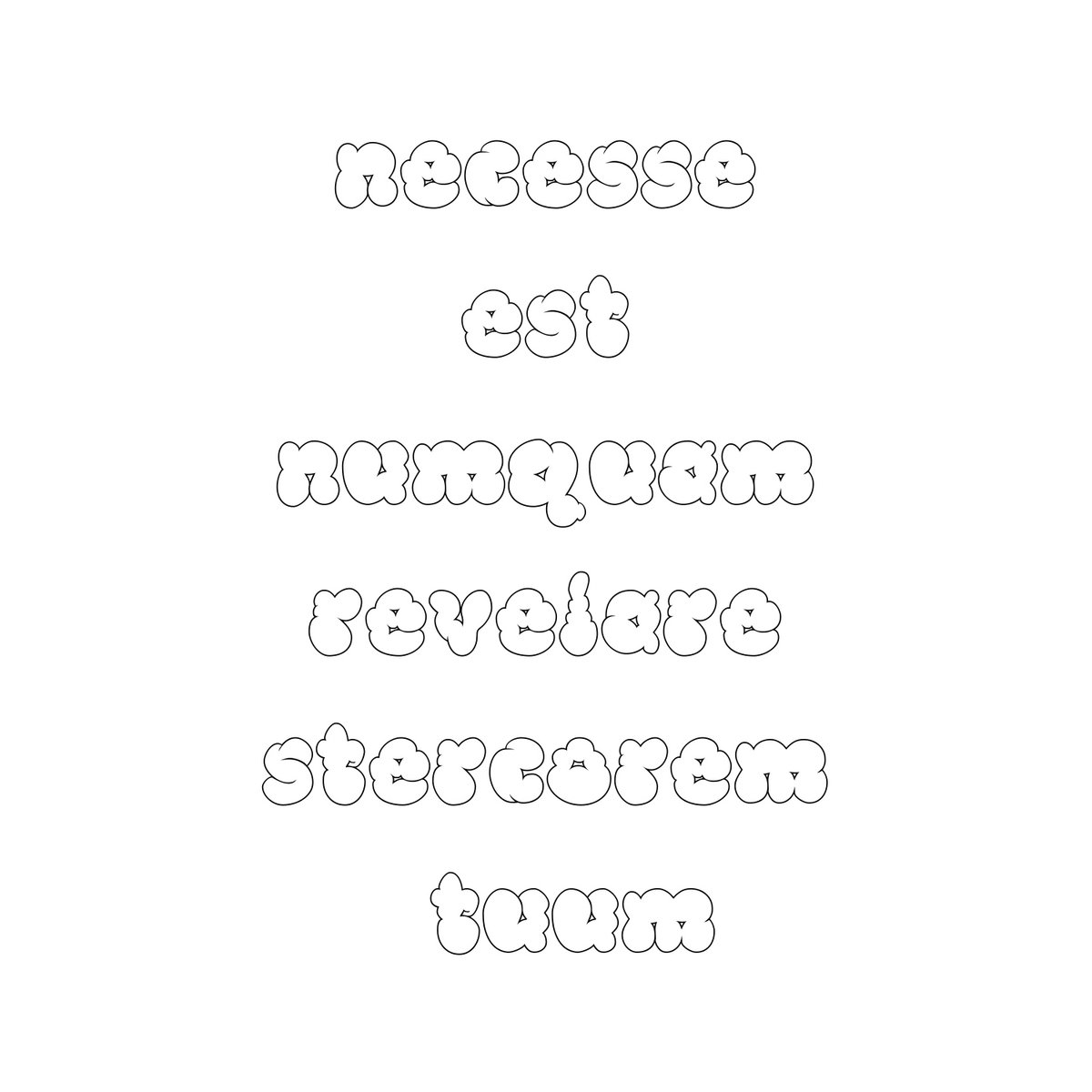 necesse est numquam revelare stercorem tuum cover