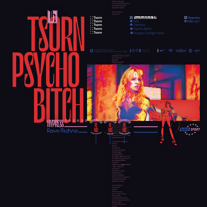 Tsorn - Psycho Bitch EP | HYPRESS