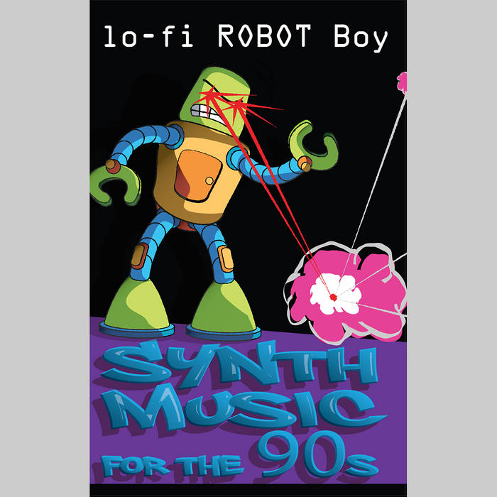 Synth Music For The 90s | Lo-fi Robot Boy | Pink Dolphin Music