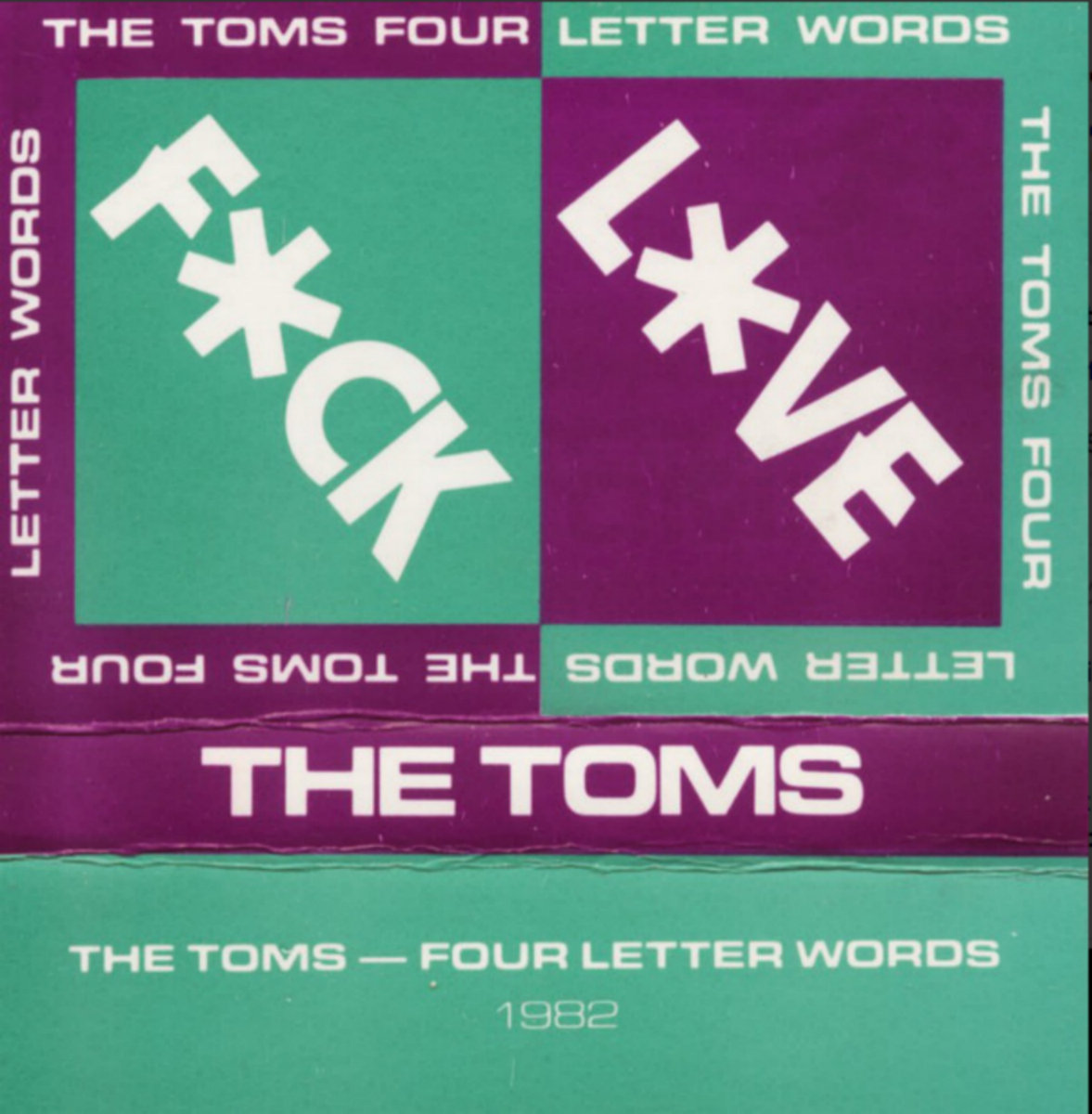 FOUR LETTER WORDS The Toms The TOMS four-letter-words-the-toms-the-toms