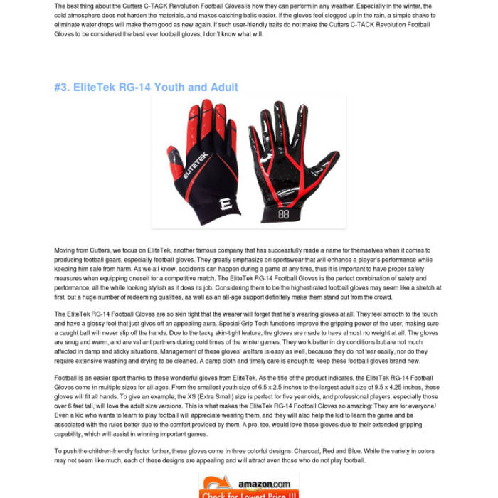 under armour nitro football gloves