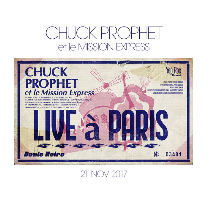 Wish Me Luck, by Chuck Prophet & The Mission Express