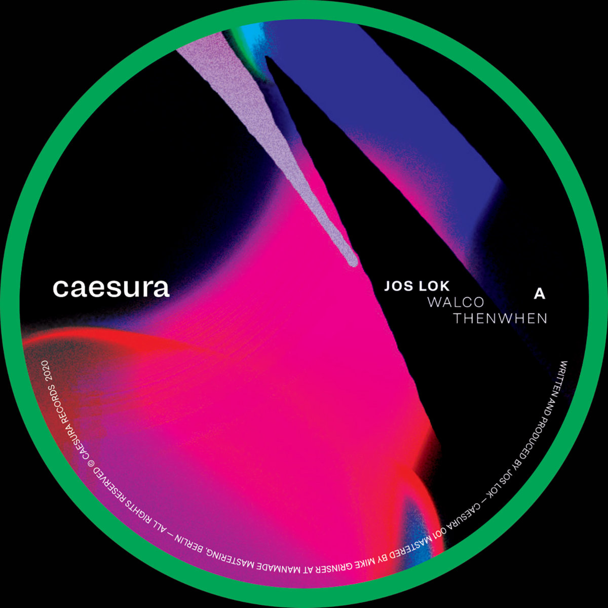 Jos Lok - ThenWhen EP [CAESURA001] cover