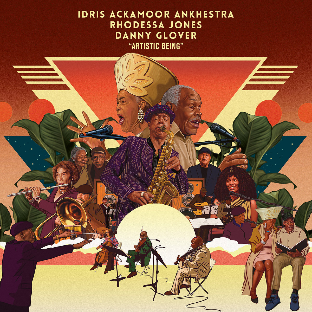 2LP Idris Ackamoor Ankhestra , Rho Artistic Being STRUT483LP Strut 未開封 /00660 Artistic Being | Idris Ackamoor, Rhodessa Jones, Danny